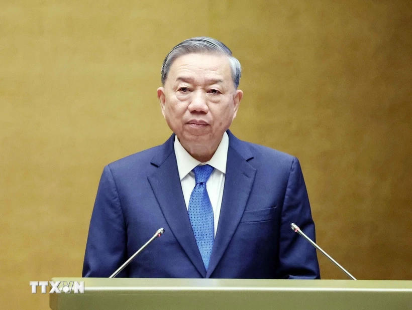 Tổng Bí thư Tô Lâm phát biểu chỉ đạo Hội nghị