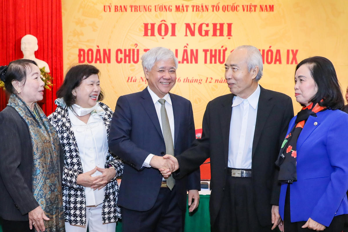 (ẢNH): Hội nghị Đoàn Chủ tịch lần thứ 15 khoá IX