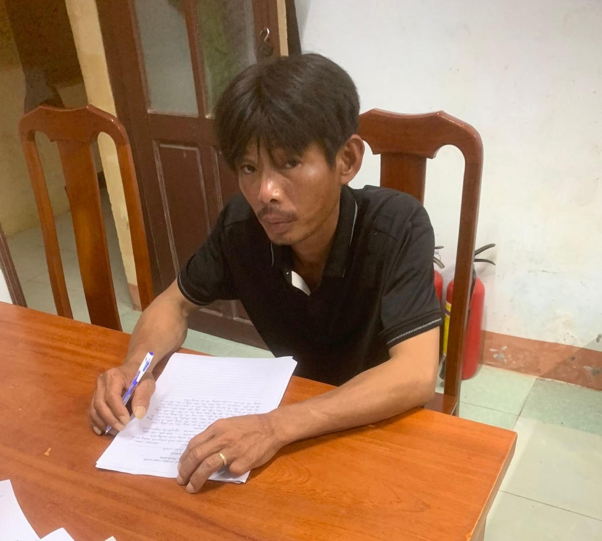 Đối tượng Nguyễn Văn Quân. Ảnh: Công an Quảng Ninh. 