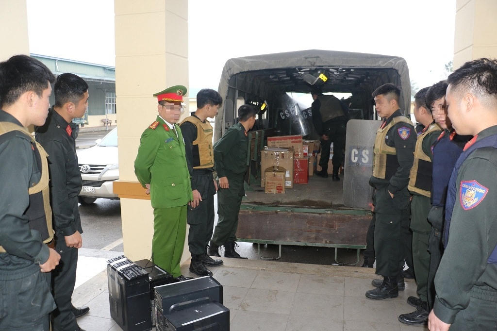 Nhiều tài liệu liên quan được Cơ quan Công an thu giữ.