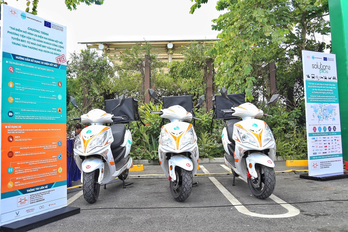  Mục tiêu của dự án, phát triển bền vững và Chương trình Nghị sự đô thị mới”, được Ủy Ban Châu Âu phê duyệt tài trợ nhằm khuyến khích sử dụng phương tiện giao thông công cộng và các giải pháp về giao thông điện bền vững.