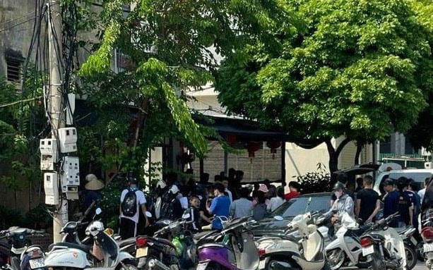 Nơi xảy ra án mạng.