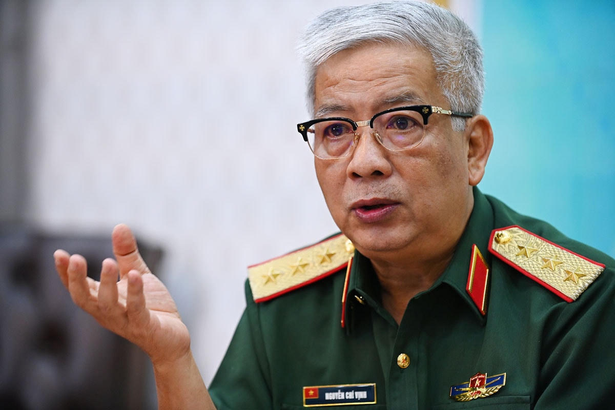 Thượng tướng Nguyễn Chí Vịnh.