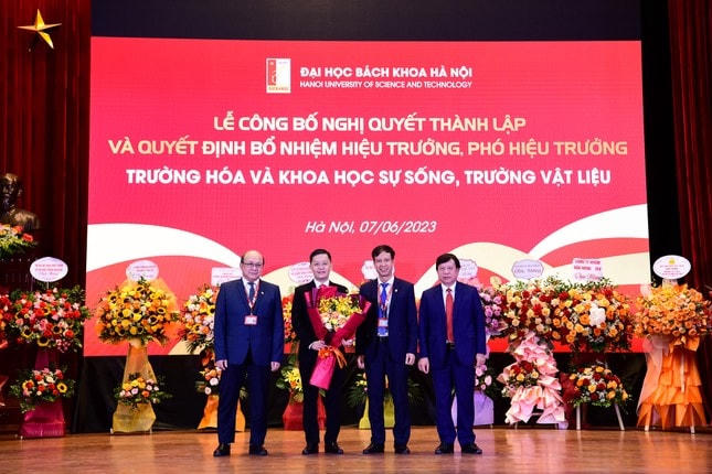 Đại học Bách khoa Hà Nội công bố thành lập thêm 2 trường. 