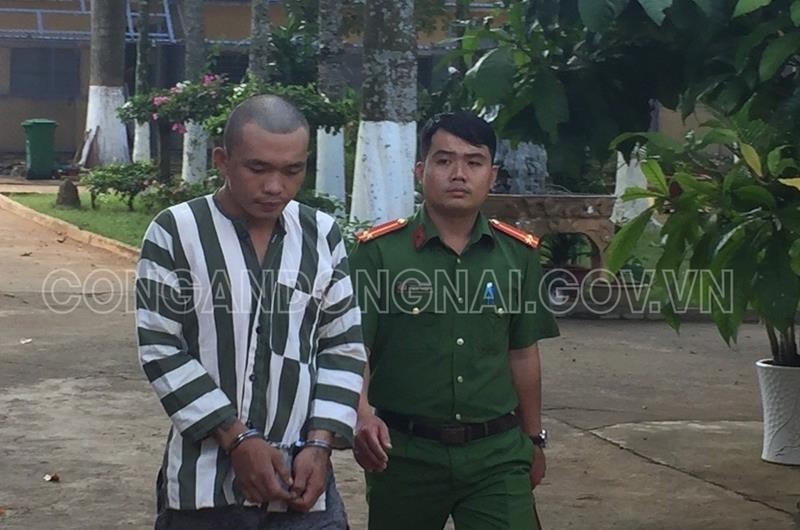 Một trong các đối tượng tại cơ quan Công an
