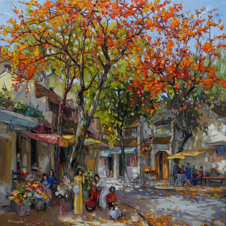 Bộ sưu tập quy tụ các tác phẩm của các họa sĩ đương đại.