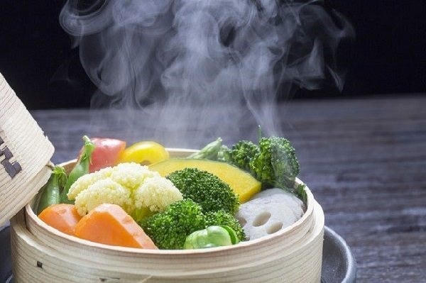 Hấp là cách chế biến giữ được nhiều chất dinh dưỡng.