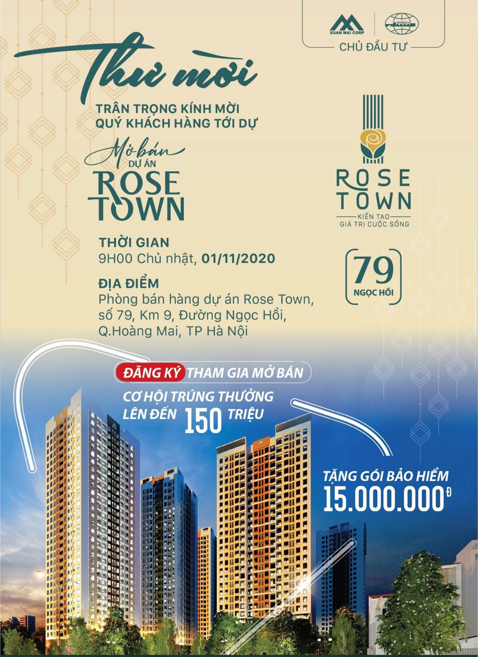 Chủ đầu tư tung ra nhiều ưu đãi hấp dẫn cho khách hàng nhân dịp mở bán.