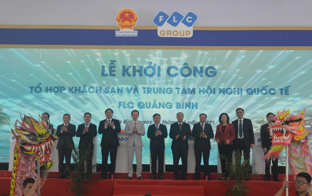 Lễ khởi công dự án.