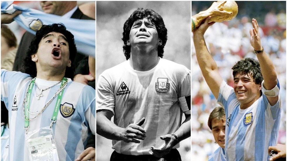 Diego Maradona có hào quang và rắc rối ngang bằng nhau. Ảnh:RT.
