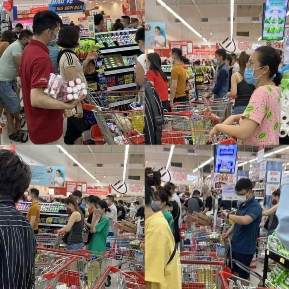 Lượng khách và sức mua của người dân tăng đột biến.