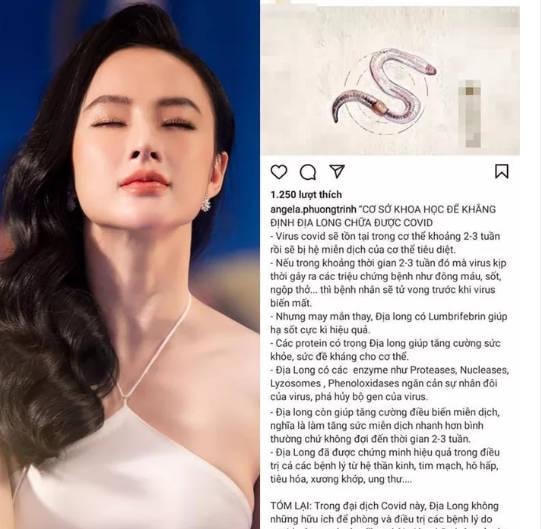 Angela Phương Trinh bị phạt 7,5 triệu đồng vì phát ngôn gây sốc. 