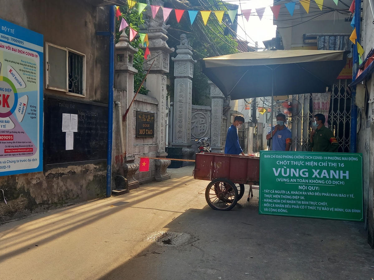 Hà Nội: Thiết lập những ‘vùng xanh’ đầu tiên an toàn với dịch Covid-19