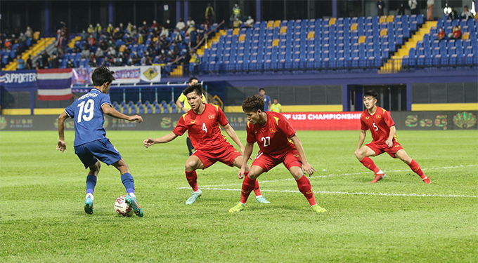 U23 Thái Lan là đội có cơ hội đầu tiên ở trận này.