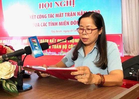 Bà Phạm Thị Bích Hà.