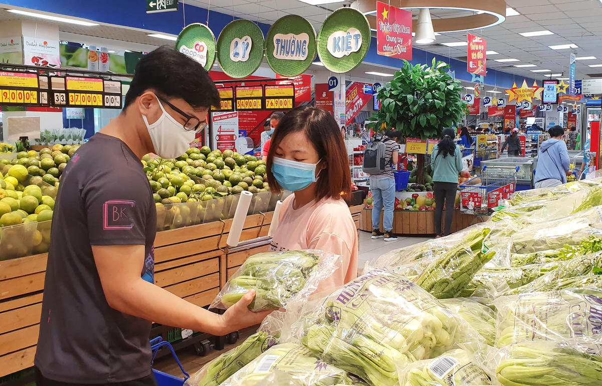 Nguồn hàng tại các kênh bán lẻ hiện đại luôn dồi dào.