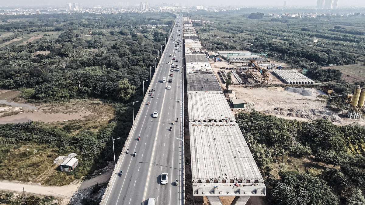 Hà Nội: 5 dự án giao thông lớn sẽ hoàn thành năm 2022