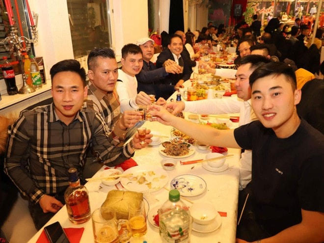 Người Việt đón Tết cổ truyền ở Đức khi chưa có dịch.