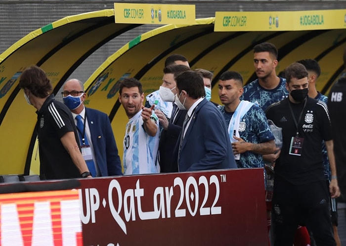 Messi tỏ ra vô cùng bức xúc với cách làm việc của ANVISA.