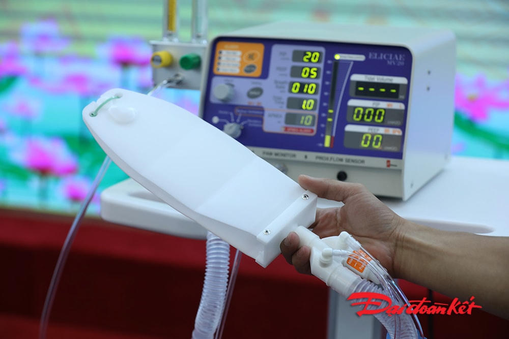 Bộ phận phổi giả hỗ trợ cho bệnh nhân nặng về vấn đề hô hấp.