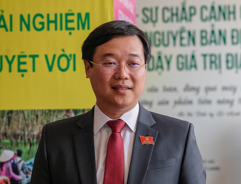 Tân Bí thư Tỉnh ủy Đồng Tháp Lê Quốc Phong. Nguồn: Vietnamnet.
