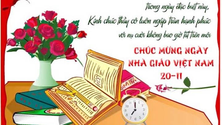 Những lời chúc ngày 20-11 hay và ý nghĩa nhất dành tặng thầy cô
