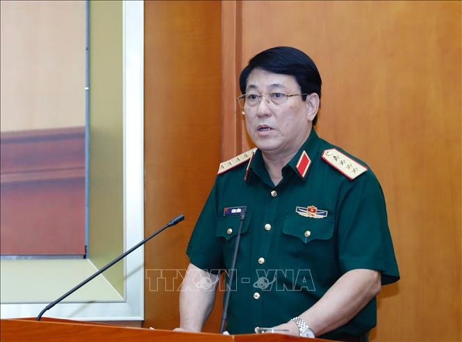 Đại tướng Lương Cường. Ảnh: Dương Giang/TTXVN.