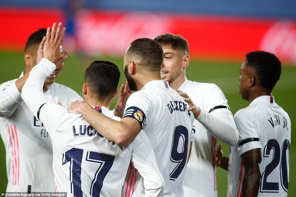 Real Madrid đã tạo dựng được lợi thế quá lớn sau hiệp 1.