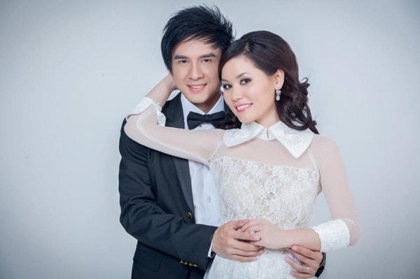 Đan Trường và doanh nhân Thủy Tiên vẫn giữ mối quan hệ ôn hòa sau ly hôn. 
