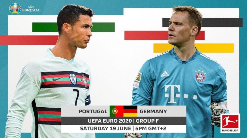 Euro 2020 ngày 19/6: 'Đại chiến' Bồ Đào Nha - Đức, Hungary - Pháp, Tây Ban Nha - Ba Lan