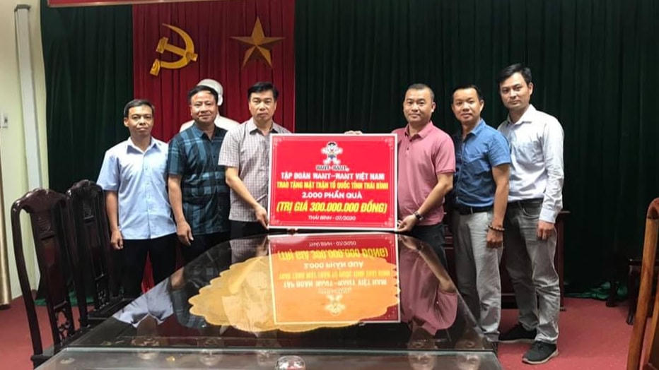Mặt trận Thái Bình tiếp nhận 2.000 phần quà hỗ trợ người nghèo