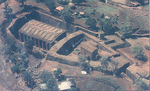 11 nhà thờ bằng đá nguyên khối ở Lalibela.