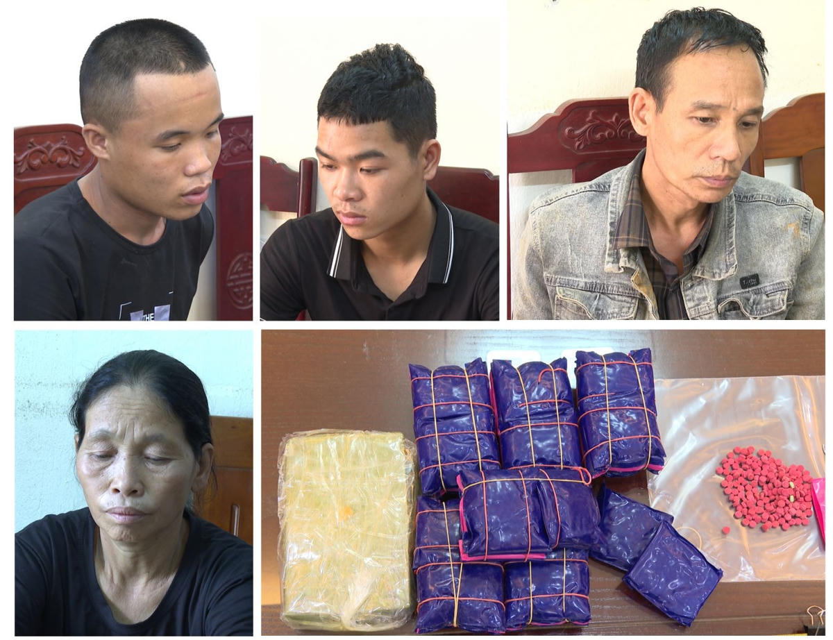 Ngày 13/4, Công an tỉnh Thanh Hoá triệt phá đường dây vận chuyển 12.000 viên hồng phiến.