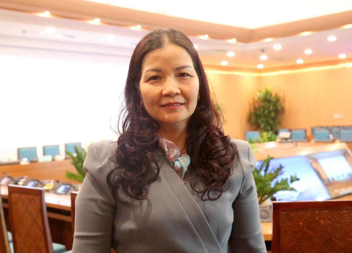 Phó Giám đốc Phụ trách Sở Công Thương Hà Nội Trần Thị Phương Lan.