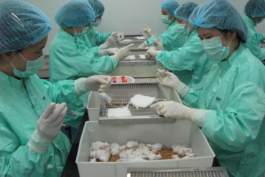 Công nghệ sản xuất vắc xin tại Công ty Nanogen.