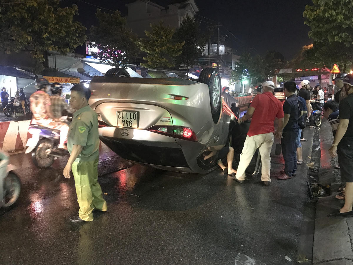 Hiện trường vụ tai nạn. Ảnh: TL.