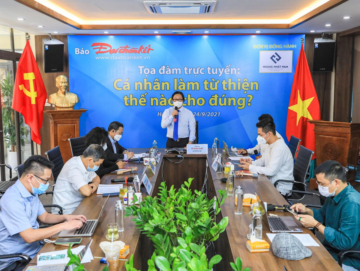 Quang cảnh Tọa đàm. Ảnh: Quang Vinh.