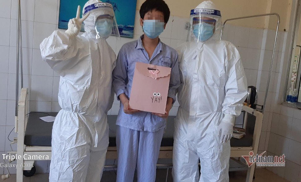 Những món quà đặc biệt trong khu điều trị dành cho các bệnh nhi.  