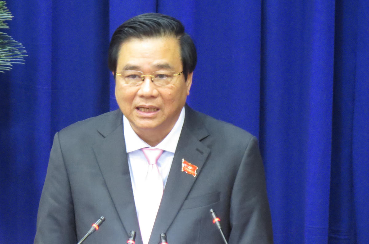 Ông Phạm Văn Rạnh, Bí thư Tỉnh ủy Long An.