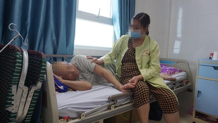 Bệnh nhân điều trị ung thư tại Thanh Hóa.
