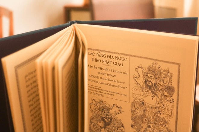 Cuốn sách "Các tầng địa ngục theo Phật giáo".