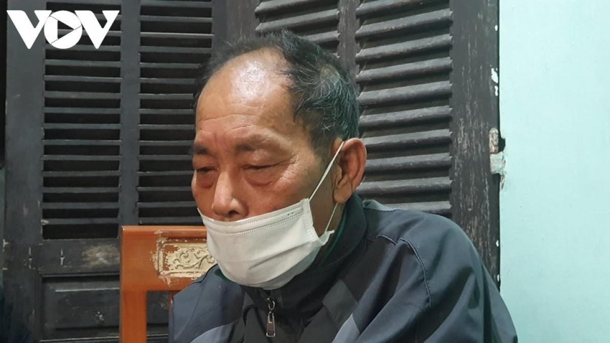 Ông Đỗ Hữu Chức, ông nội của bé Đ.N.A..
