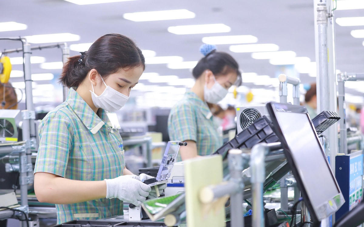 Doanh nghiệp FDI đang chiếm tỷ trọng lớn trong kim ngạch xuất khẩu của Việt Nam.