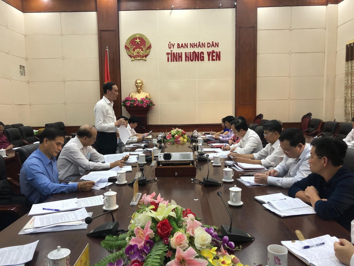 Đoàn Giám sát của UBTƯ MTTQ Việt Nam làm việc với tỉnh Hưng Yên.