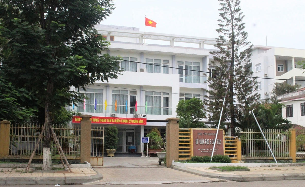 Trụ sở Sở GD-ĐT tỉnh Quảng Nam.