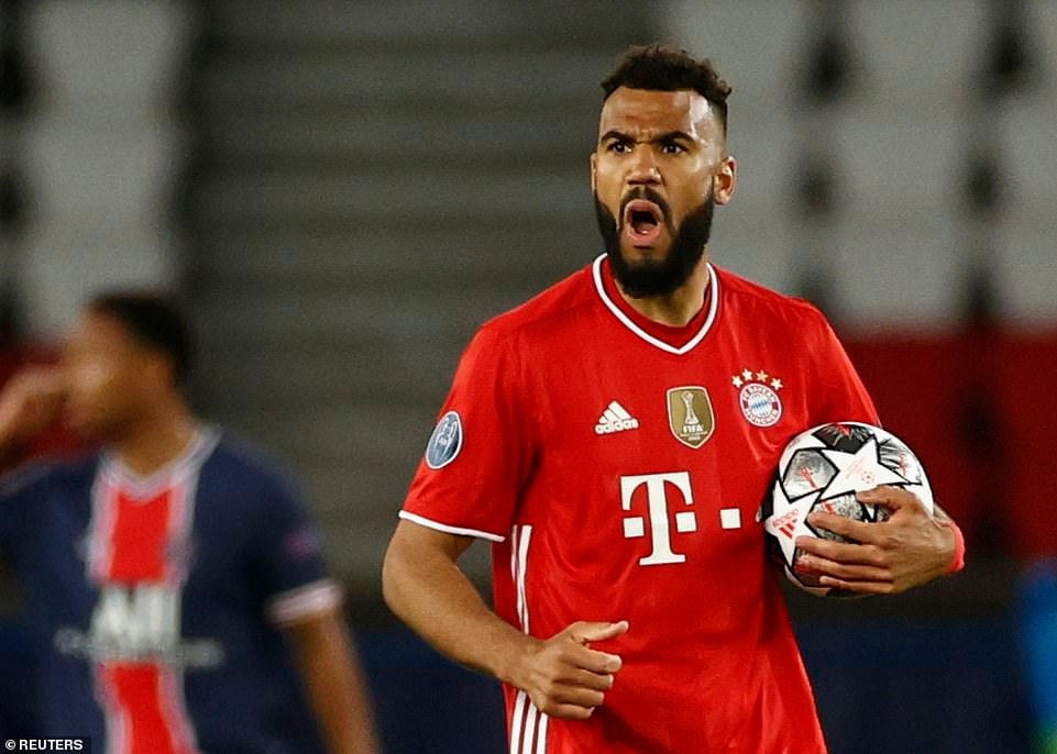 Cựu tiền đạo của PSG đã ghi hai bàn trong trận lượt đi và lượt về nhưng vẫn không giúp Bayern Munich giành vé đi tiếp.