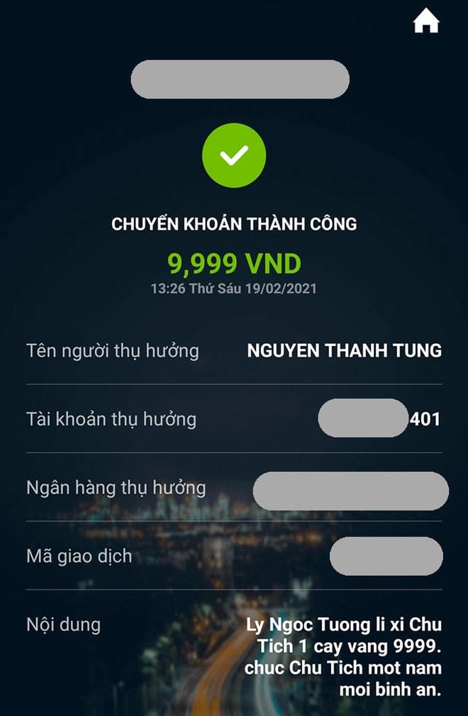 Hàng loạt lời chúc dành cho Sơn Tùng ở nội dung tin nhắn.