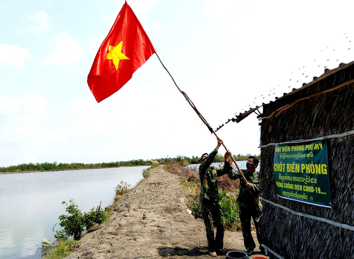 Điểm chốt của lực lượng BĐBP tỉnh Kiên Giang.