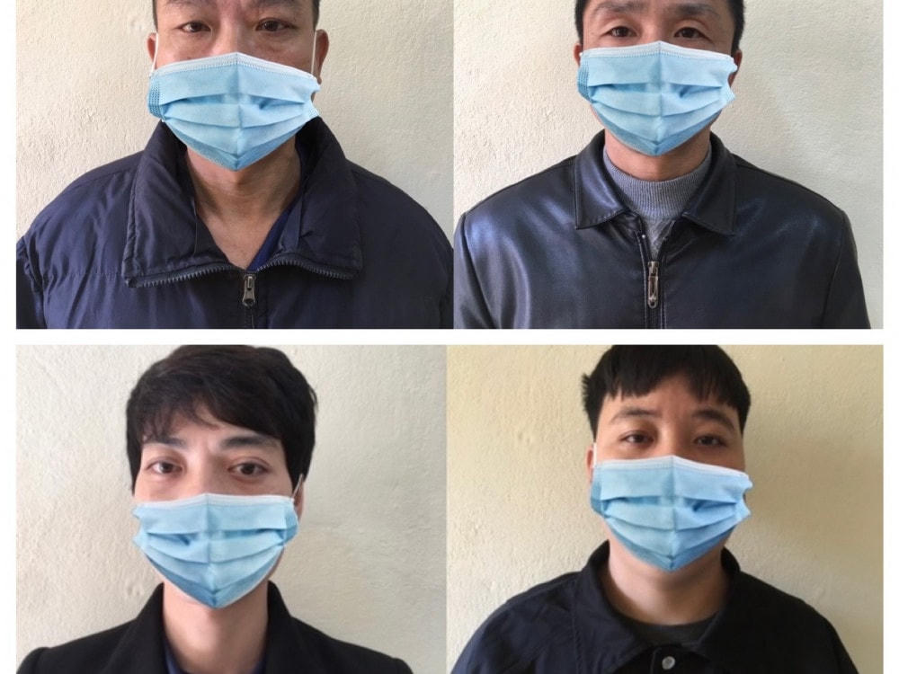 4 bị can bị khởi tố.