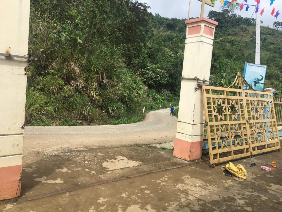 Hiện trường xảy ra vụ việc thương tâm.